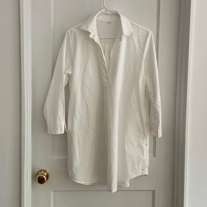 Red Land Cotton dress/sleep shirt size M